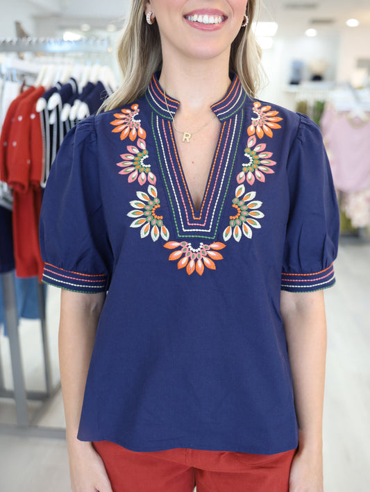 Sandra Puff Sleeve Top