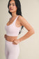 Contrast Thread Sports Bra