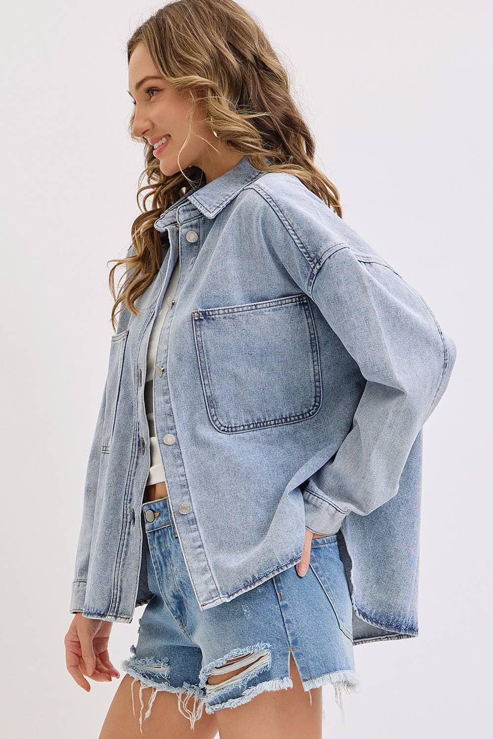 Washed Denim Jacket