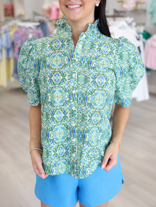 Indie Ruffle Top