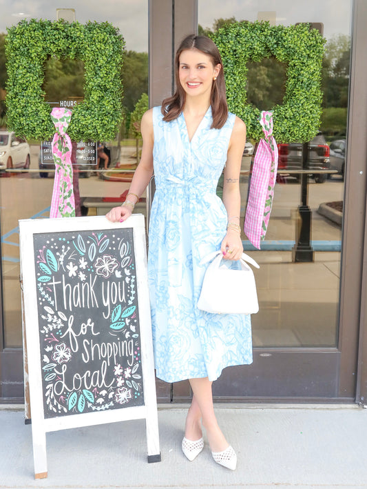Loralei Floral Midi Dress