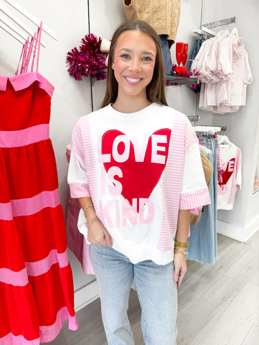 Love Is Kind Heart Tee