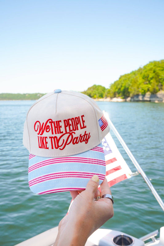 'We the People like to Party' Hat