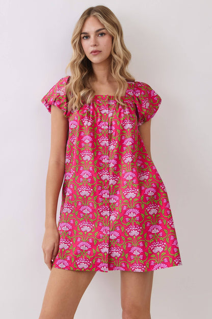 Cosette Floral Printed Dress