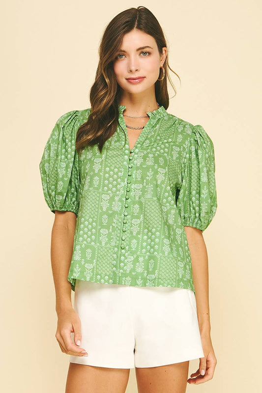 Astra Floral Blouse