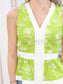 Eva Peplum Floral Top