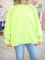 Crochet Trim Pull-Over Sweater
