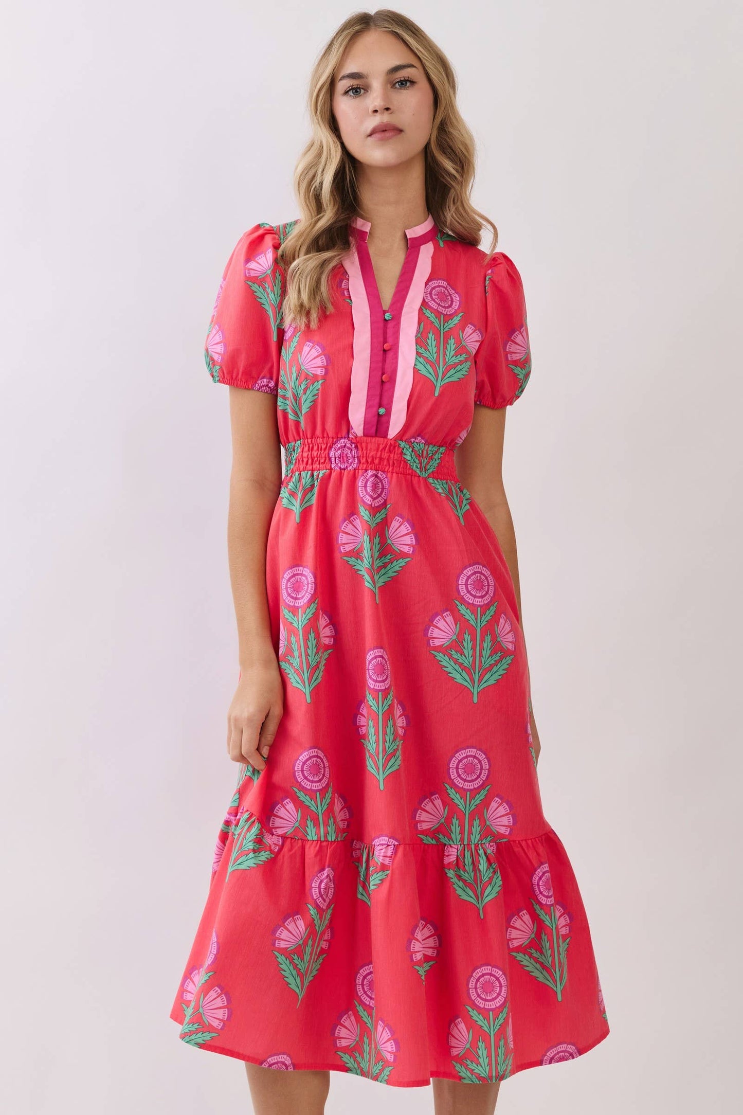 Verona Floral Midi