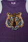 Glitter Tank With Tiger Head Sequins
