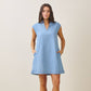 Arlie Sleeveless Denim Dress