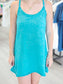 Mini Dress with Built-In Romper