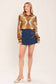 Whitnee Printed Collared Top