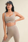 Contrast Thread Sports Bra