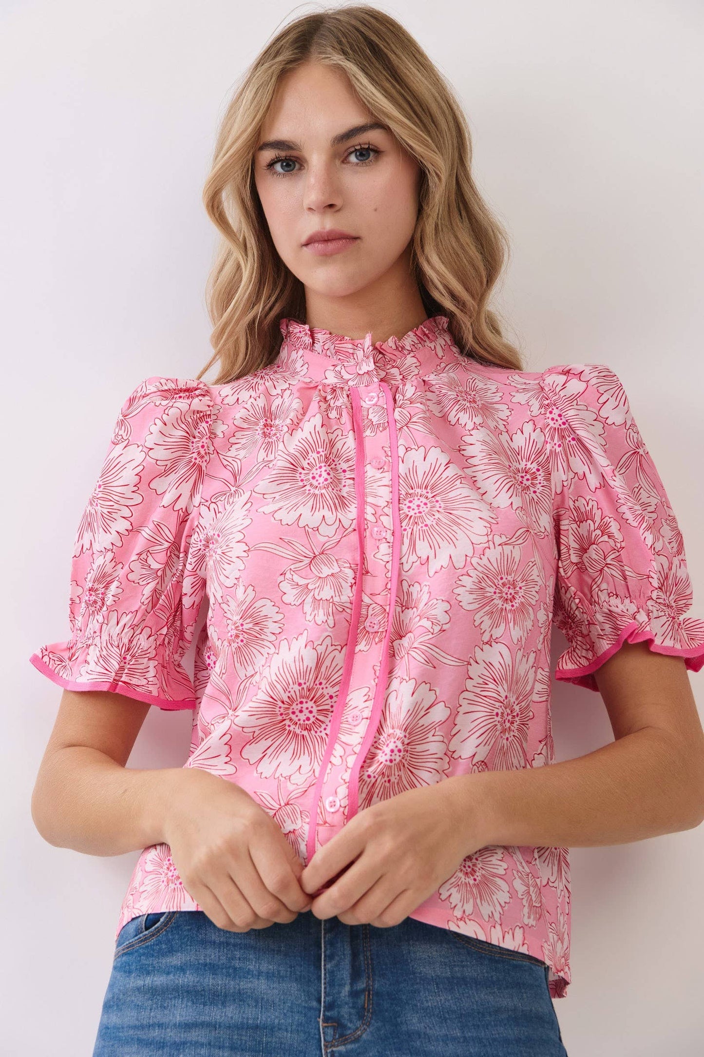 Blushing Bloom Top
