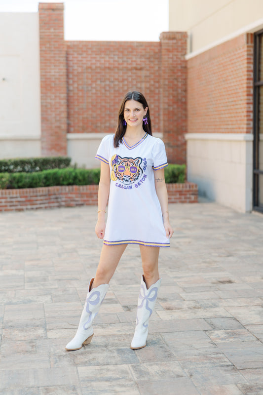 Callin Baton Rouge Sequin Dress