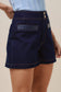 Jolie Braided Denim Shorts