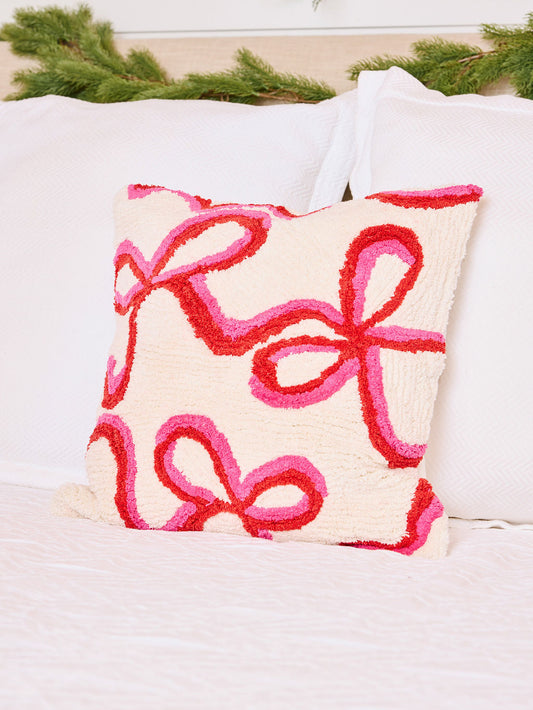 Whimsical Bows Pillow