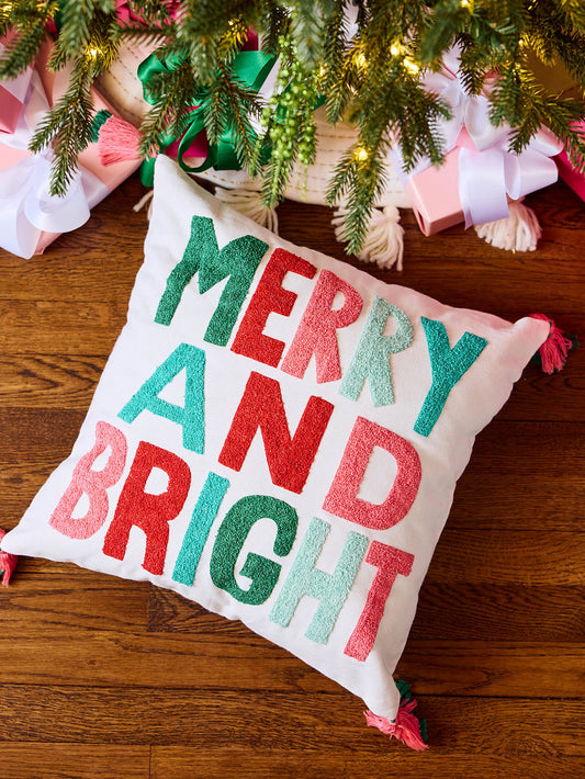 Merry & Bright Pillow