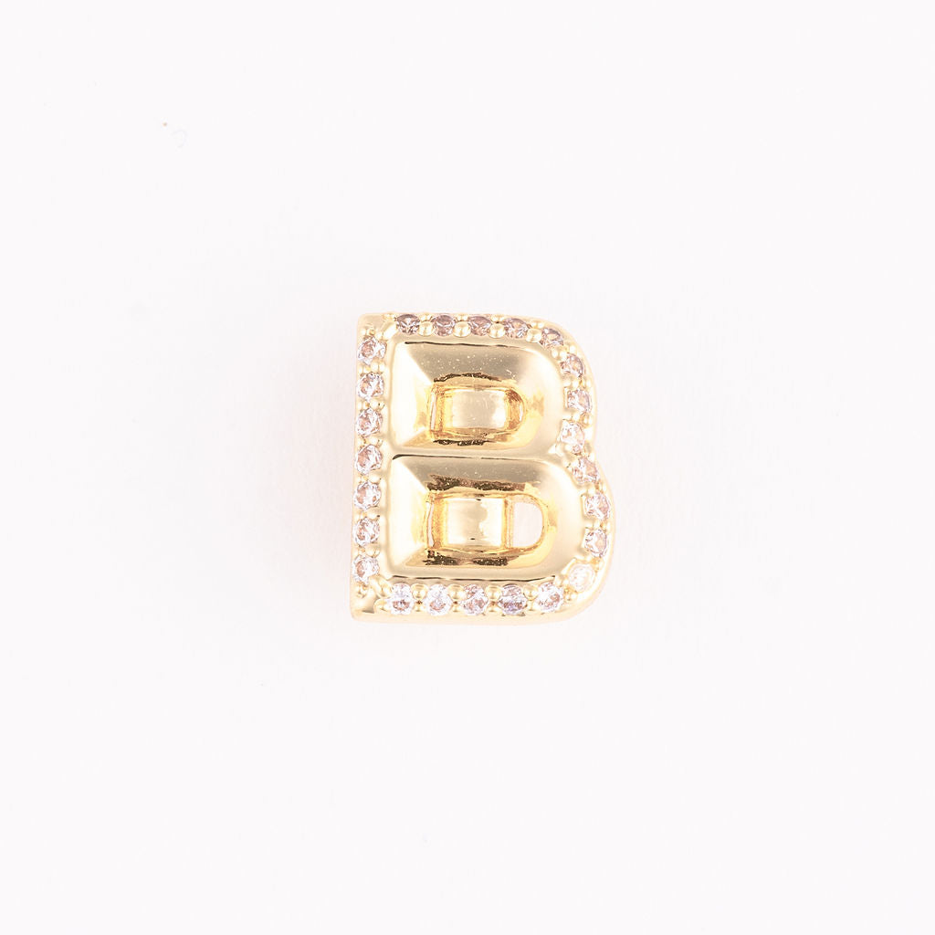 Rhinestone Initial Letters (Bracelet)