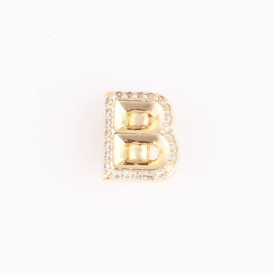Rhinestone Initial Letters (Bracelet)