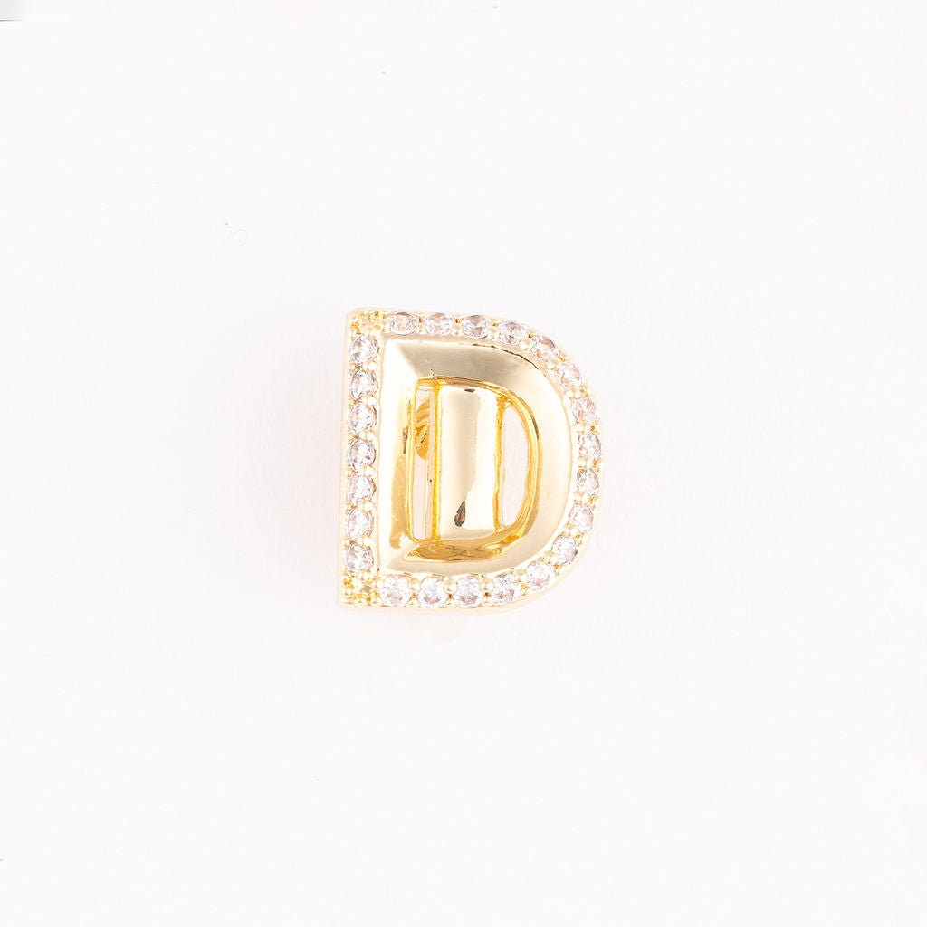 Rhinestone Initial Letters (Bracelet)