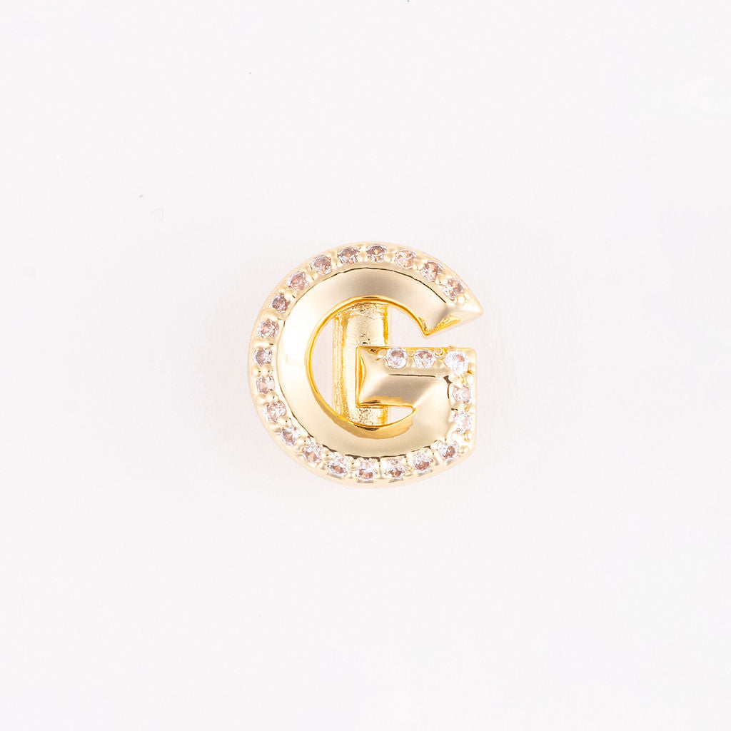 Rhinestone Initial Letters (Bracelet)