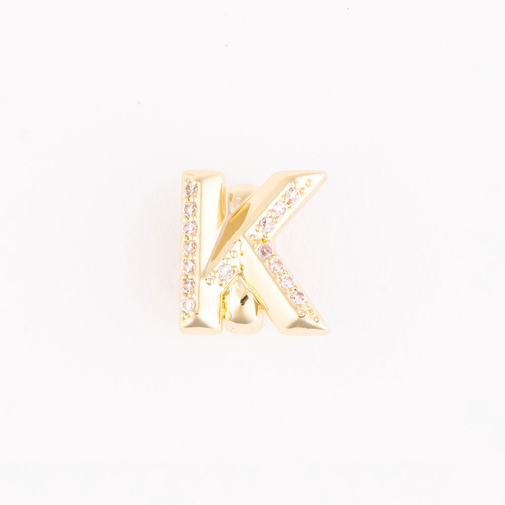 Rhinestone Initial Letters (Bracelet)