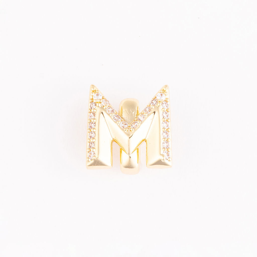 Rhinestone Initial Letters (Bracelet)