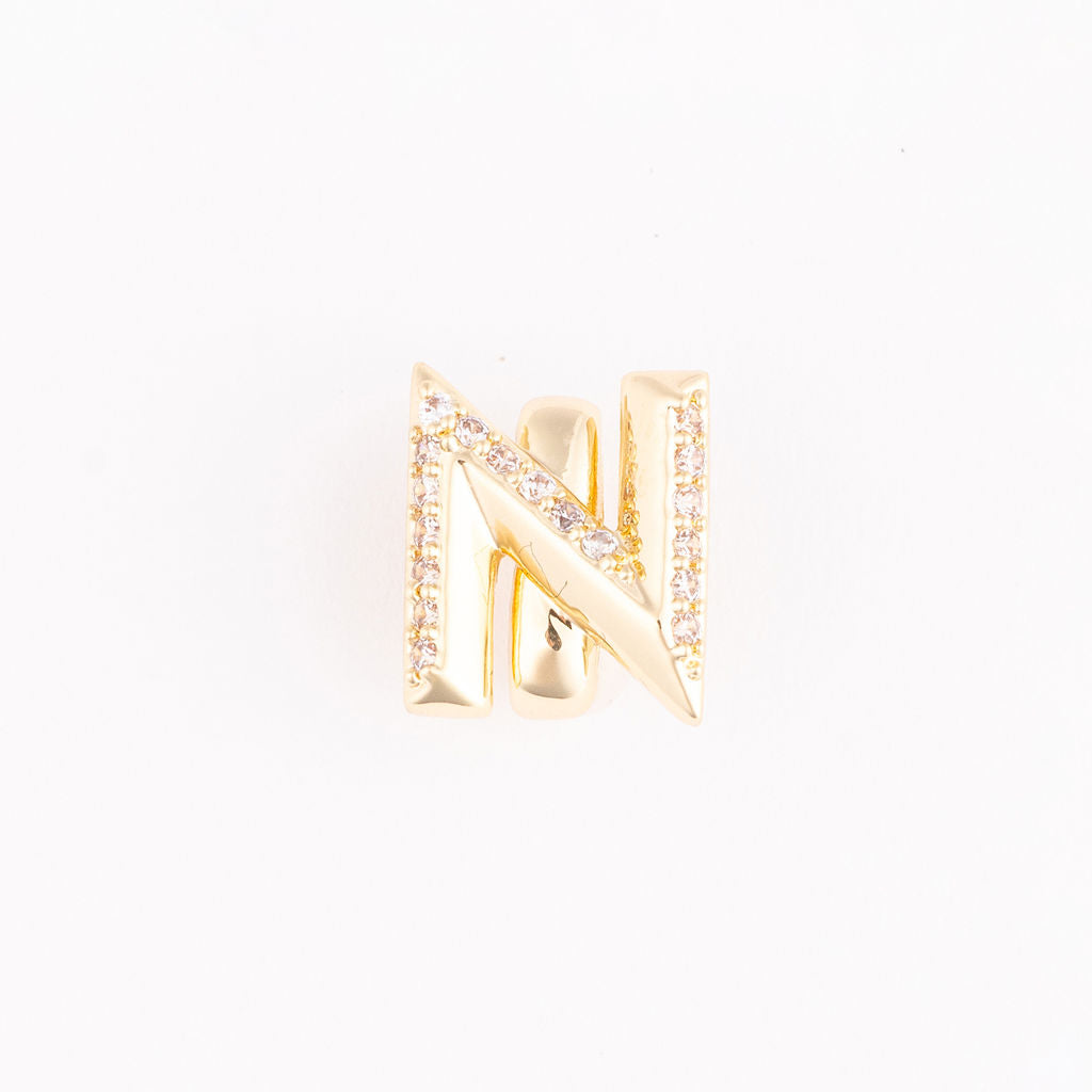 Rhinestone Initial Letters (Bracelet)