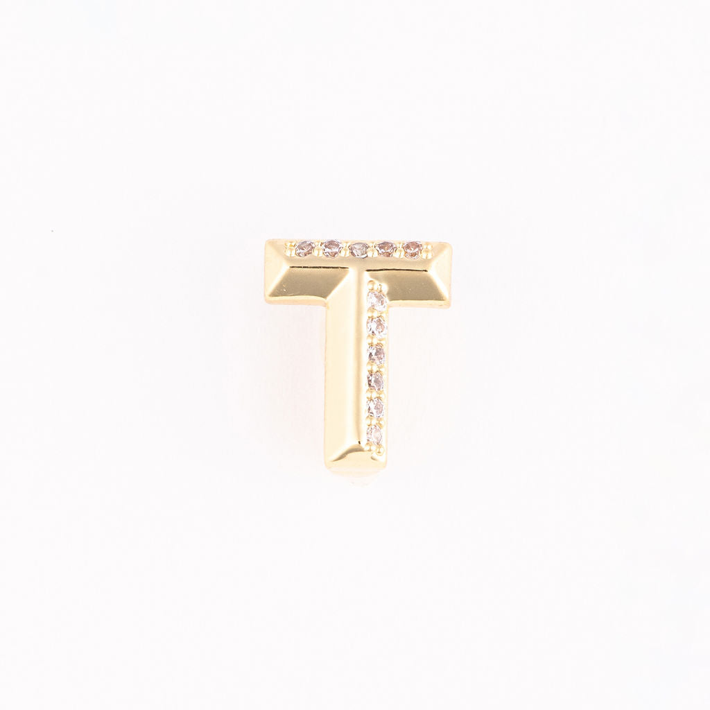 Rhinestone Initial Letters (Bracelet)