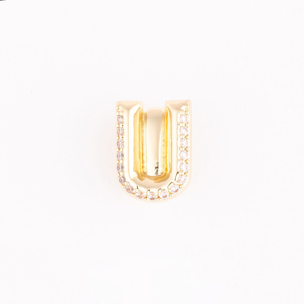 Rhinestone Initial Letters (Bracelet)