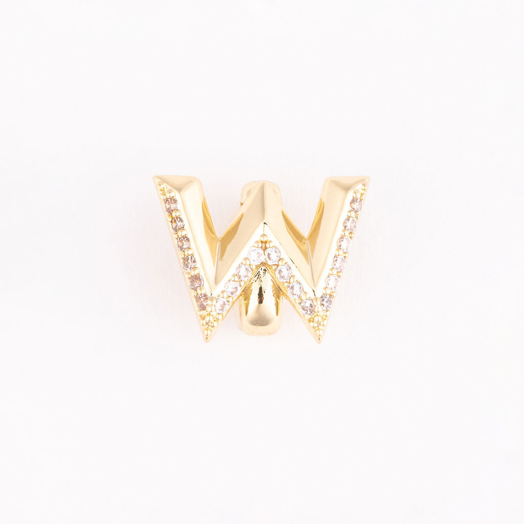 Rhinestone Initial Letters (Bracelet)