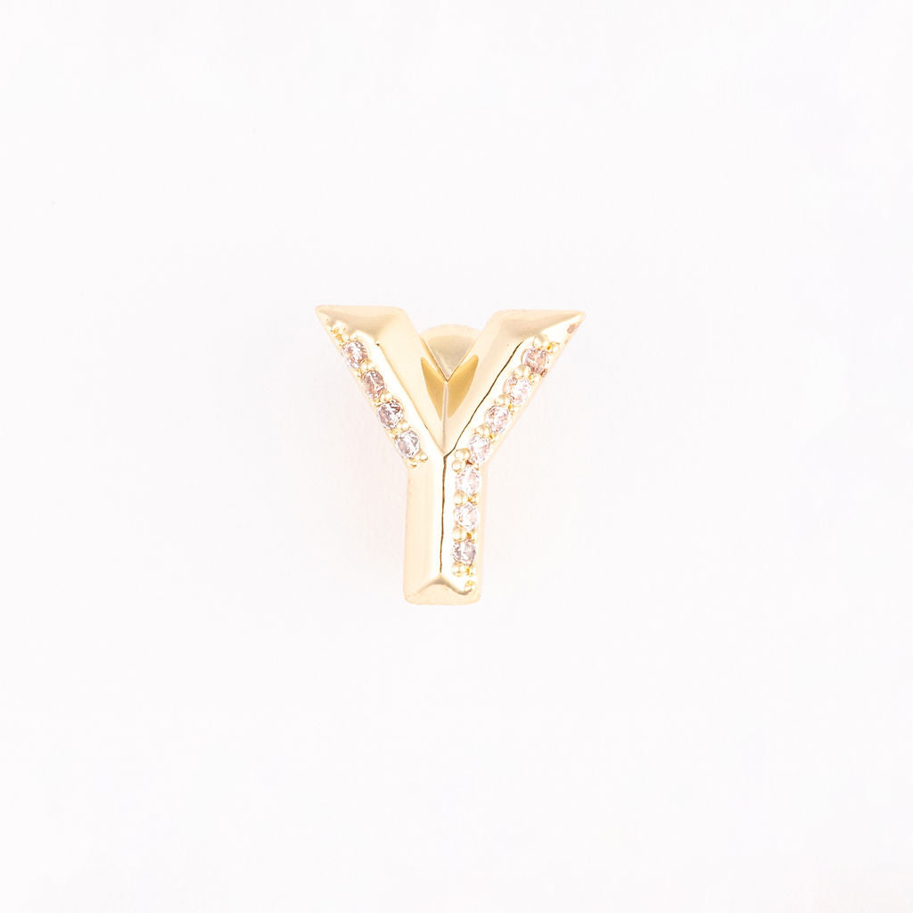 Rhinestone Initial Letters (Bracelet)