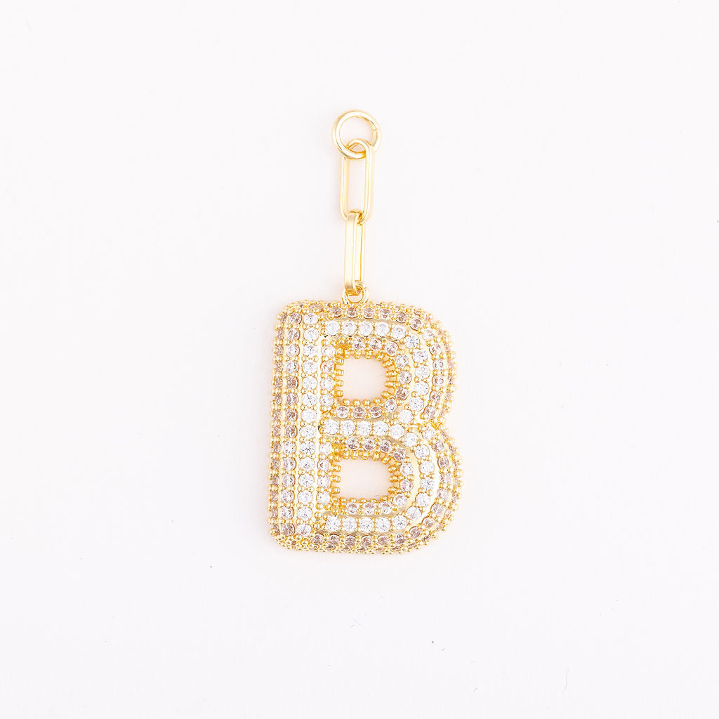 Heather Initial Charms