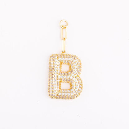 Heather Initial Charms