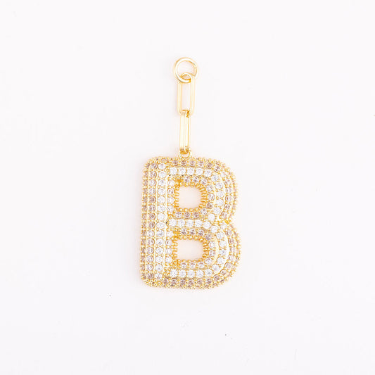 Heather Initial Charms