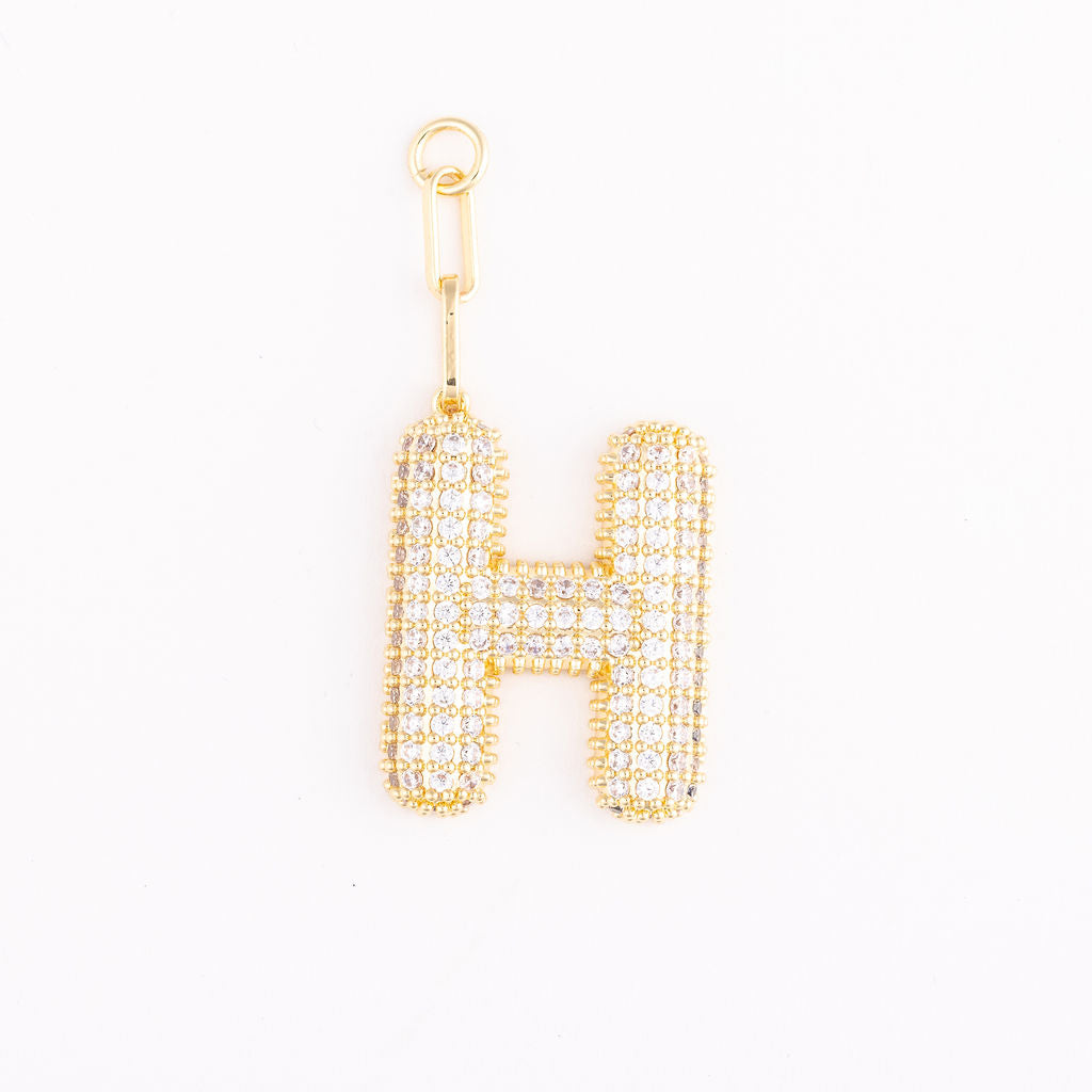 Heather Initial Charms