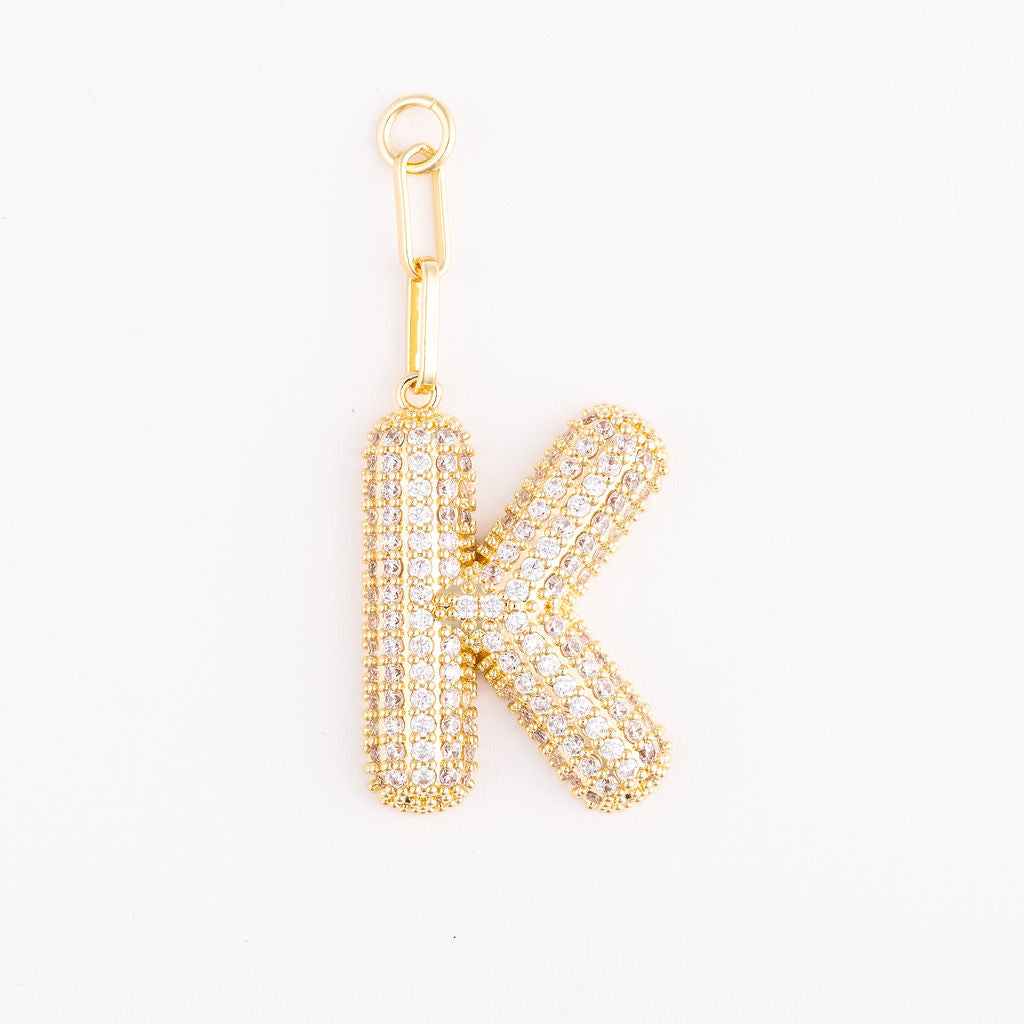 Heather Initial Charms