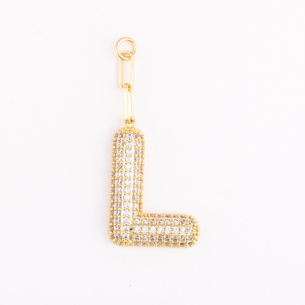 Heather Initial Charms