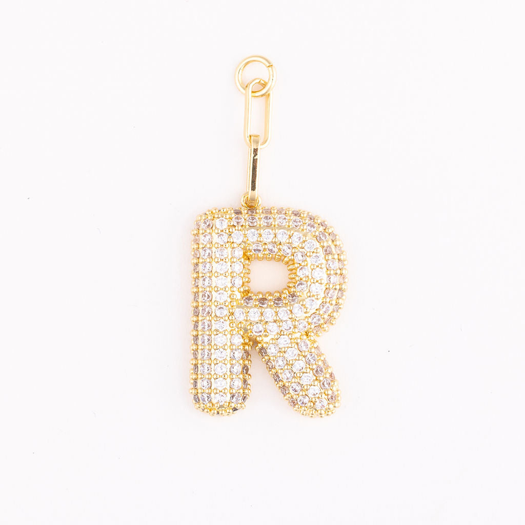 Heather Initial Charms