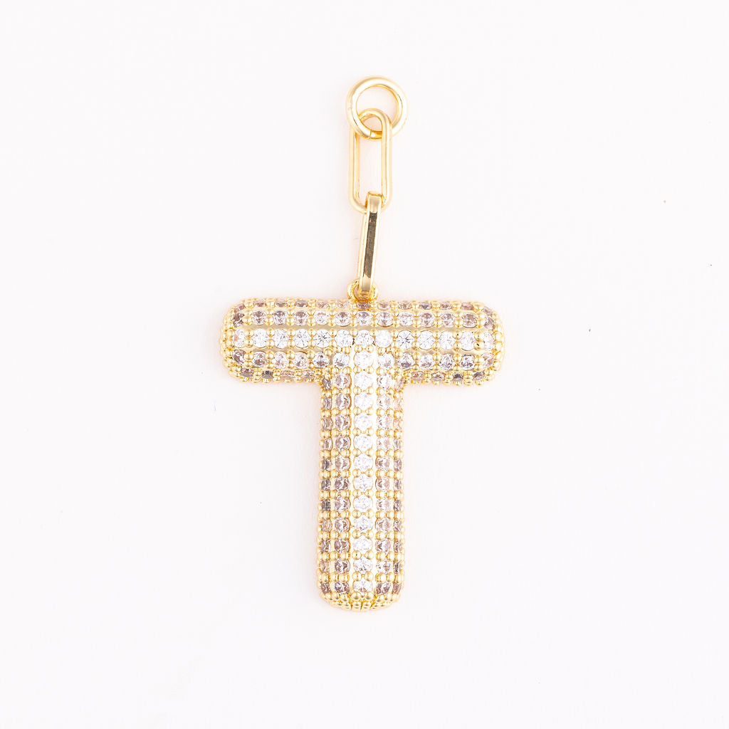 Heather Initial Charms