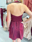 Halter Neck Mini Dress