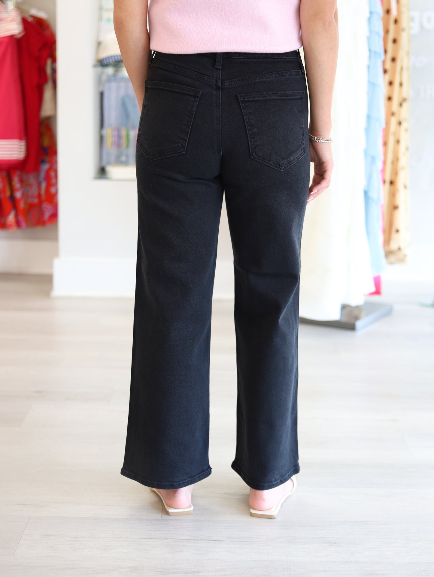 Lennie HR Wide Leg Denim
