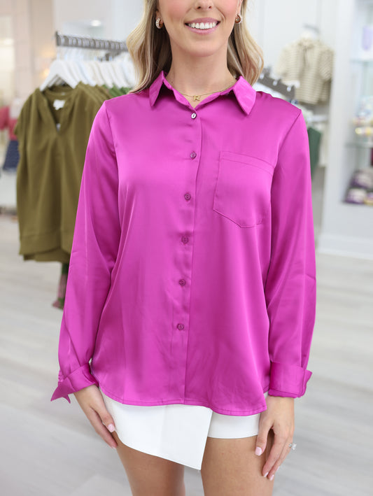 Kelli Satin Shirt
