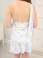 Sleeveless Wrap Neck Dress