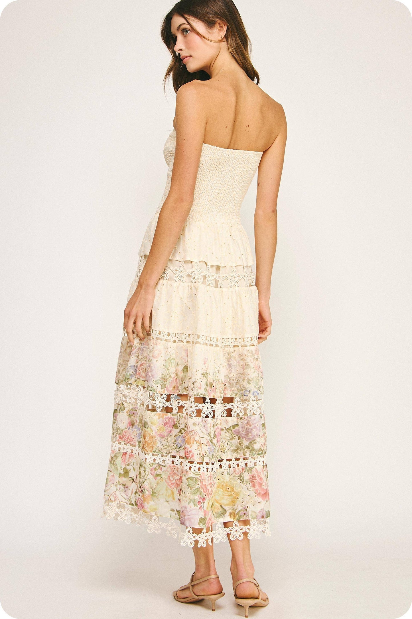 Camellia Eyelet Dress