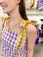 Gloria Gingham Gameday Set