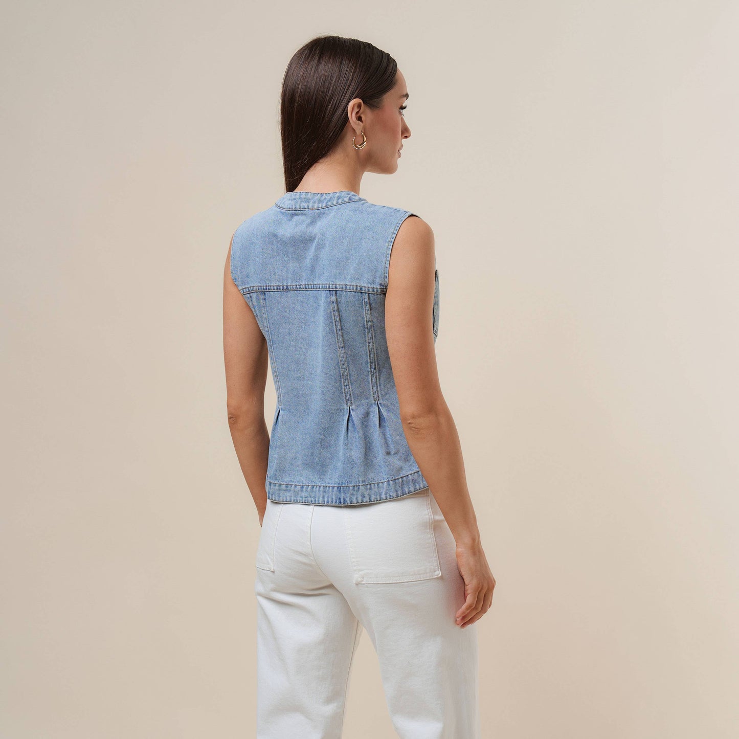 Kymber Denim Vest