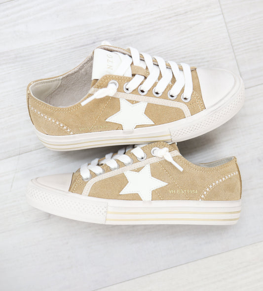 Taupe Suede Sneakers