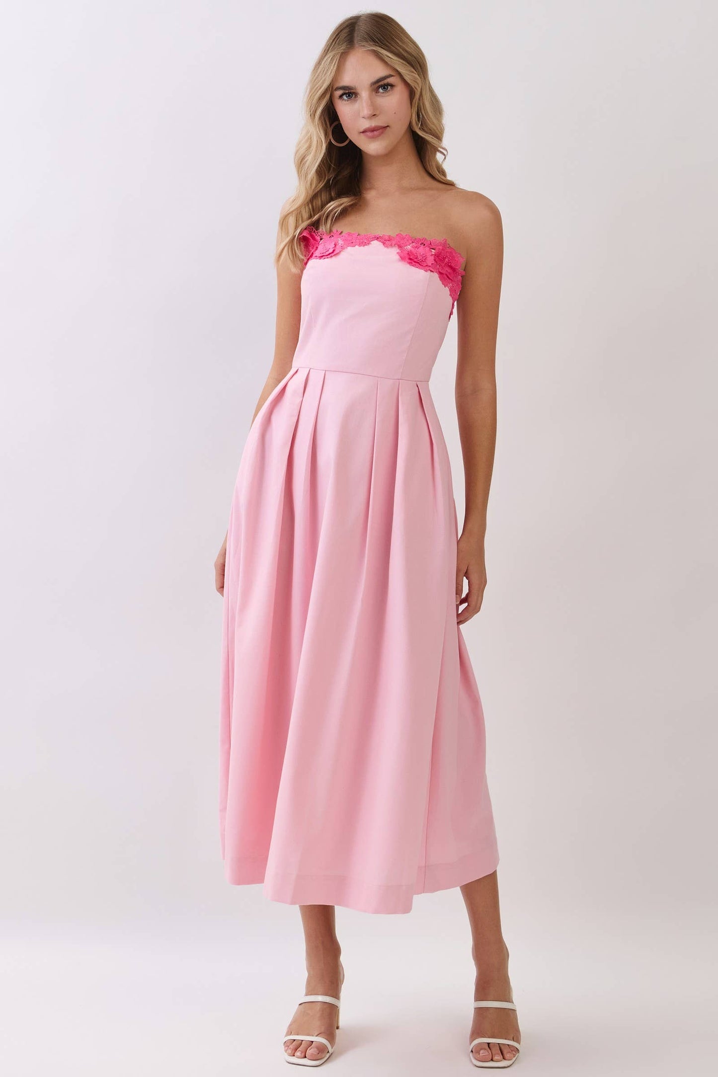 Rosewater Midi Dress